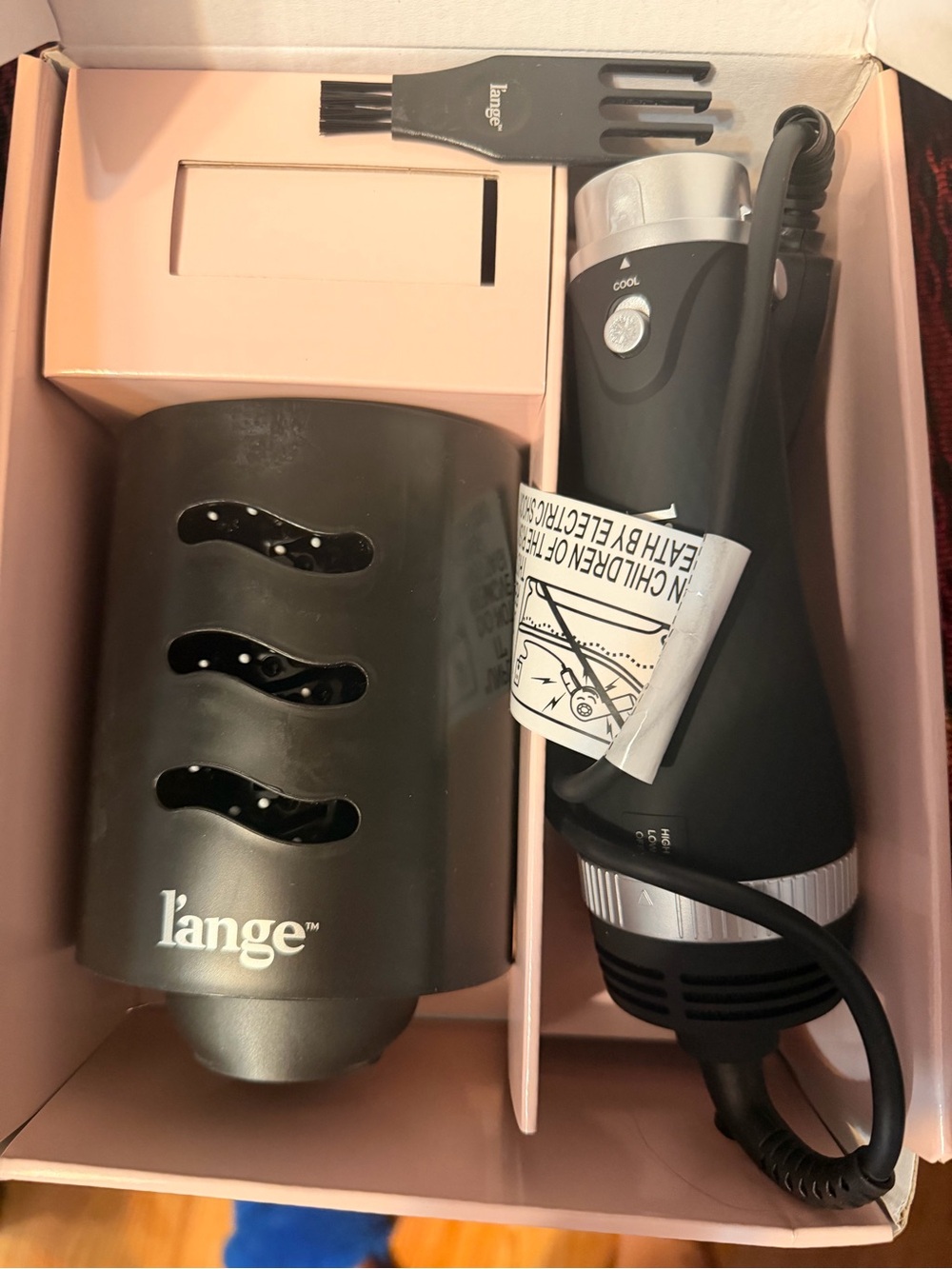 Lange VolumeBoost 2-in-1 Ceramic Volumizing Brush Dryer - Black - Picture 5 of 8